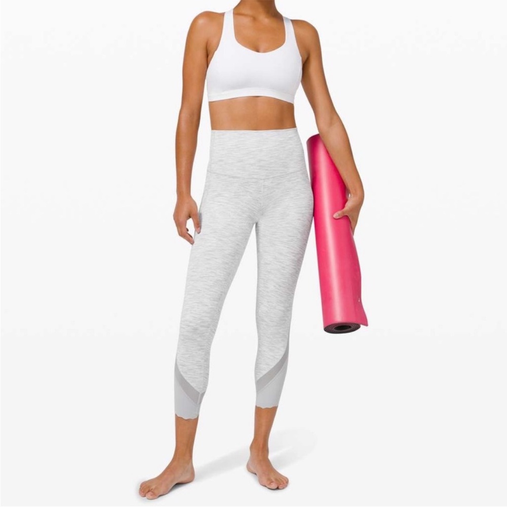 Lululemon Athletica Light Gray Leggings